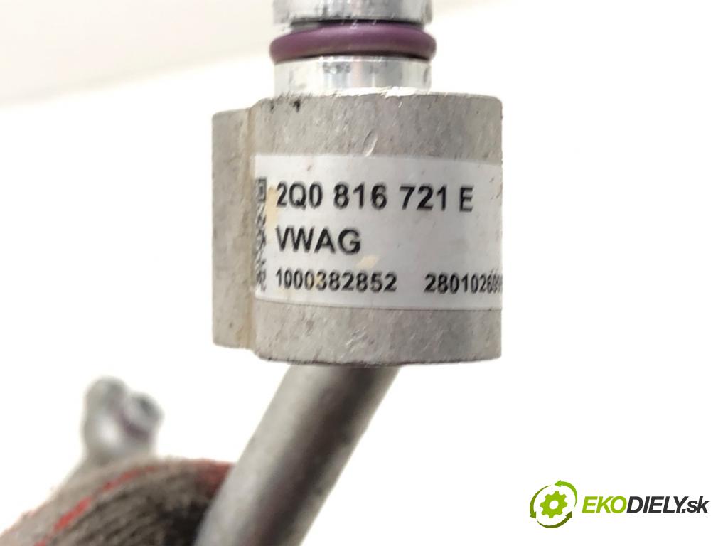 VW POLO VI (AW1, BZ1, AE1) 2017 - 2022    1.0 TSI 85 kW [115 KM] benzyna 2017 - 2022  rúrka klimatizácie 2Q0816721E (Rúrky klimatizácie)