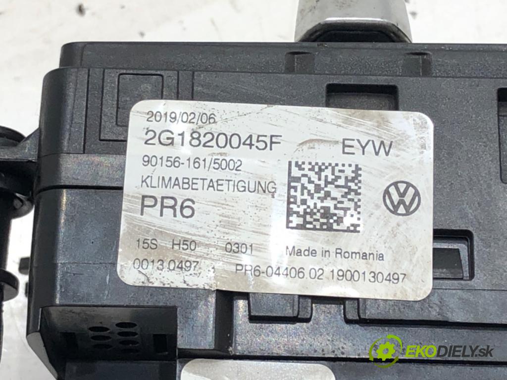 VW POLO VI (AW1, BZ1, AE1) 2017 - 2022    1.0 TSI 85 kW [115 KM] benzyna 2017 - 2022  Panel ovládania kúrenia 2G1820045F (Prepínače, spínače, tlačidlá a ovládače kúrenia)