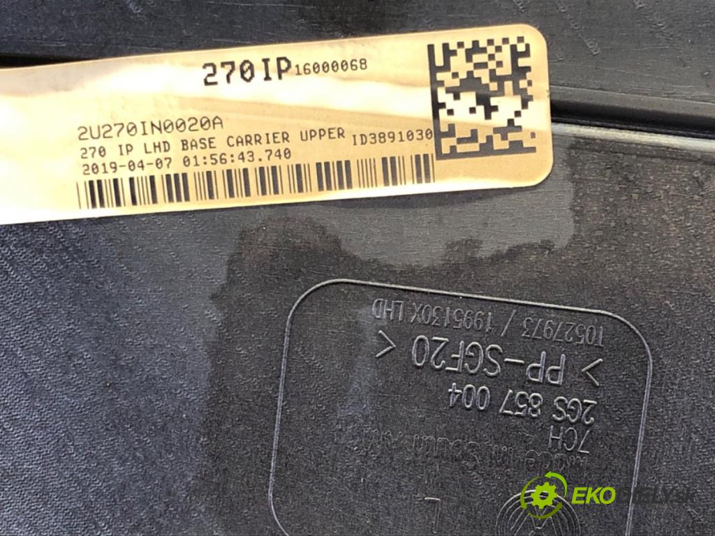 VW POLO VI (AW1, BZ1, AE1) 2017 - 2022    1.0 TSI 85 kW [115 KM] benzyna 2017 - 2022  Palubná doska  (Palubné dosky)