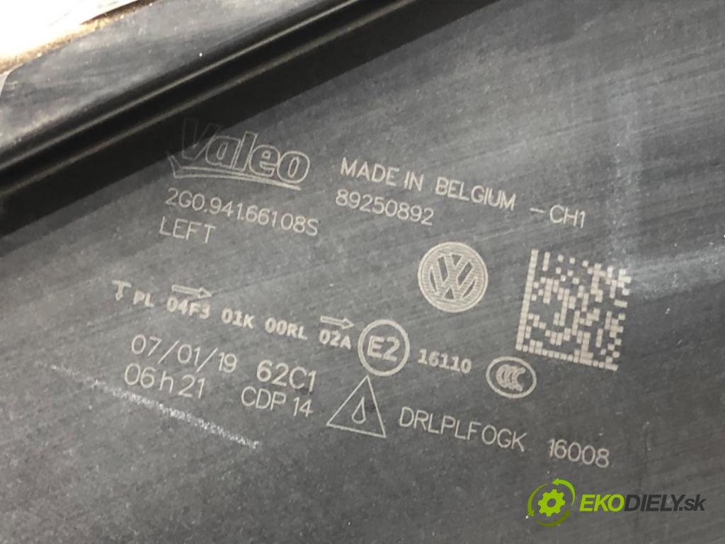 VW POLO VI (AW1, BZ1, AE1) 2017 - 2022    1.0 TSI 85 kW [115 KM] benzyna 2017 - 2022  hmlové svetlo, hmlovka levý přední část 2G0941661