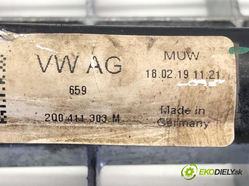 VW POLO VI (AW1, BZ1, AE1) 2017 - 2022    1.0 TSI 85 kW [115 KM] benzyna 2017 - 2022  Tyč stabilizátora predný 2Q0411303M (Tyče stabilizátora)