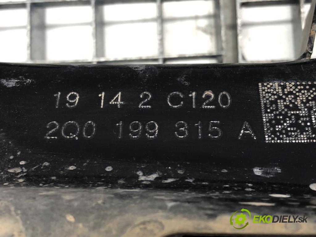 VW POLO VI (AW1, BZ1, AE1) 2017 - 2022    1.0 TSI 85 kW [115 KM] benzyna 2017 - 2022  výztuha pod motor 2Q0199315A (Výztuhy přední)