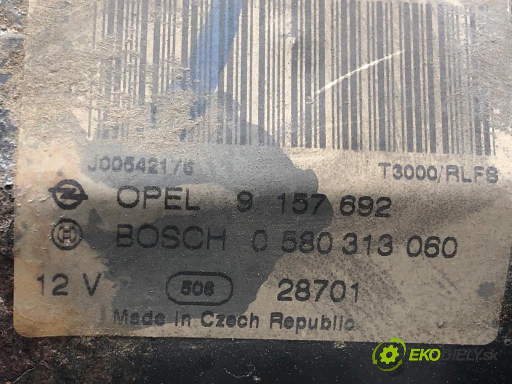 OPEL ASTRA G liftback (T98) 1998 - 2009    1.8 16V (F08, F48) 92 kW [125 KM] benzyna 2000 - 2005  pumpa paliva 9157692