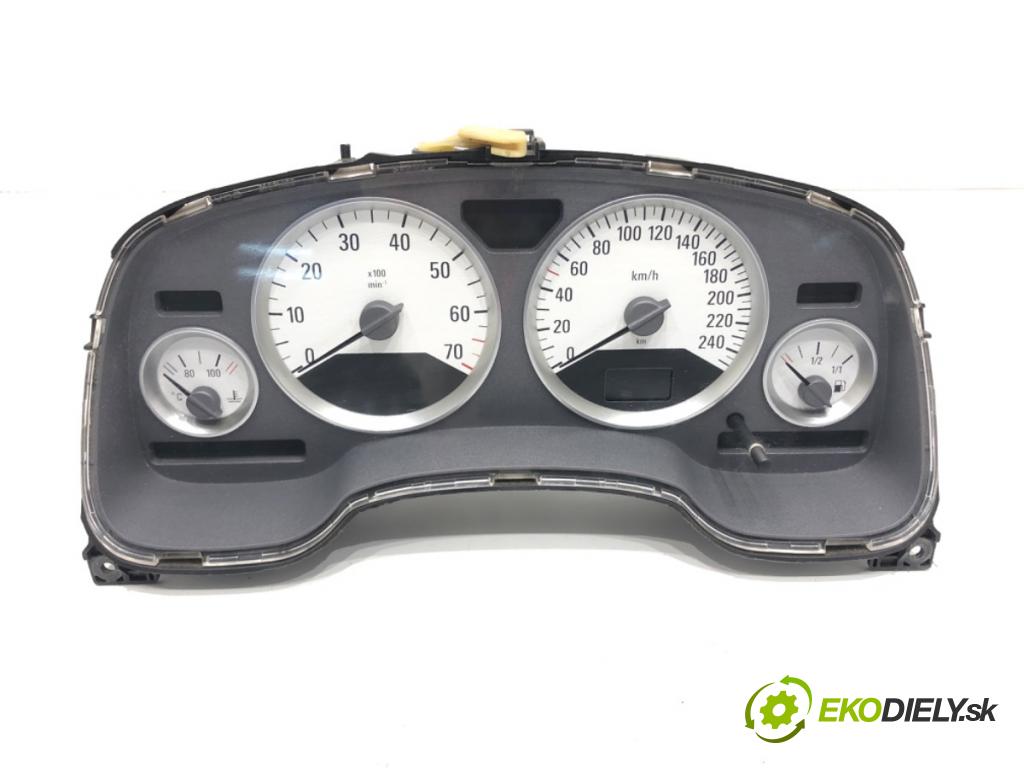 OPEL ASTRA G liftback (T98) 1998 - 2009    1.8 16V (F08, F48) 92 kW [125 KM] benzyna 2000 - 2005  Prístrojovka 24459712XQ (Prístrojové dosky, displeje)