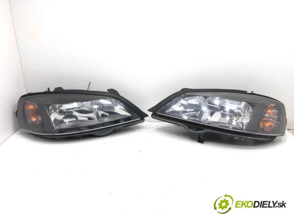 OPEL ASTRA G liftback (T98) 1998 - 2009    1.8 16V (F08, F48) 92 kW [125 KM] benzyna 2000 - 2005  Svetlomet ľavy predný 