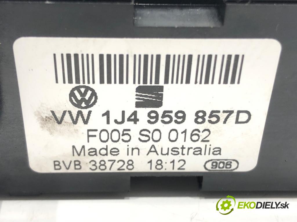 VW PASSAT B5.5 Variant (3B6) 2000 - 2005    1.9 TDI 96 kW [130 KM] olej napędowy 2000 - 2005  Prepínač okien 1J4959857D (Prepínače, spínače, tlačidlá a ovládače kúrenia)