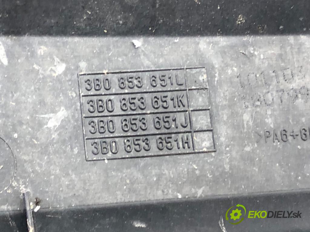 VW PASSAT B5.5 Variant (3B6) 2000 - 2005    1.9 TDI 96 kW [130 KM] olej napędowy 2000 - 2005  mřížka maska  (Mřížky (masky) chladičů)