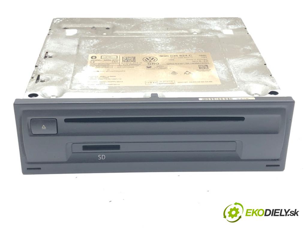 VW POLO VI (AW1, BZ1, AE1) 2017 - 2022    1.0 TSI 85 kW [115 KM] benzyna 2017 - 2022  čítač navigácie 3Q0035824C (Ostatné)