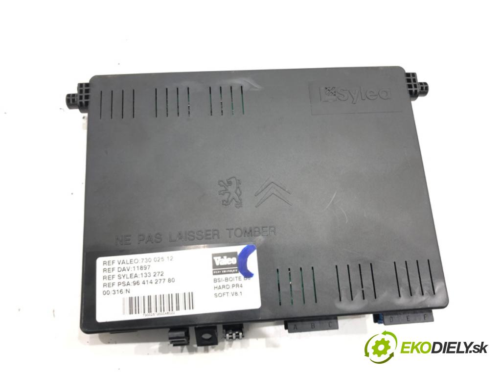 CITROEN XSARA PICASSO (N68) 1999 - 2012    1.8 16V 85 kW [115 KM] benzyna 2000 - 2005  modul BSI 9641427780 (Pojistkové skříňky)