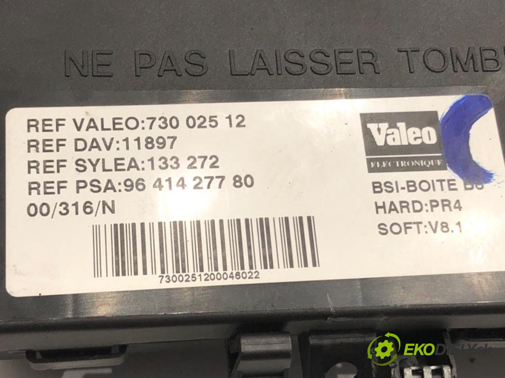 CITROEN XSARA PICASSO (N68) 1999 - 2012    1.8 16V 85 kW [115 KM] benzyna 2000 - 2005  modul BSI 9641427780 (Pojistkové skříňky)