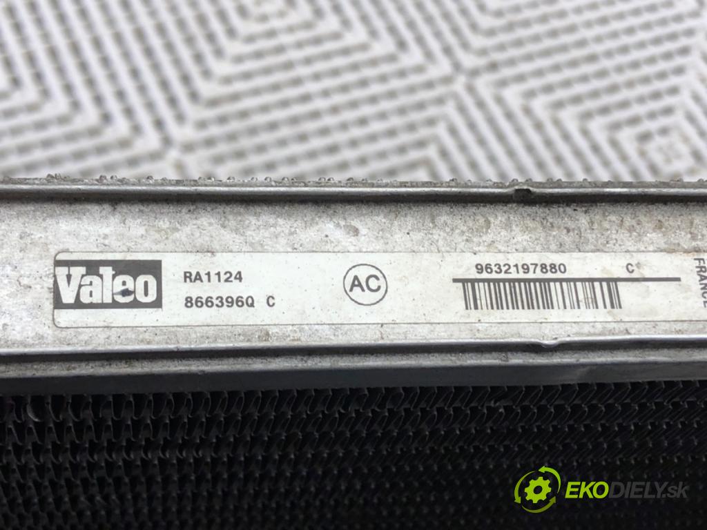 CITROEN XSARA PICASSO (N68) 1999 - 2012    1.8 16V 85 kW [115 KM] benzyna 2000 - 2005  chladič vody 9632197880 (Chladiče vody)