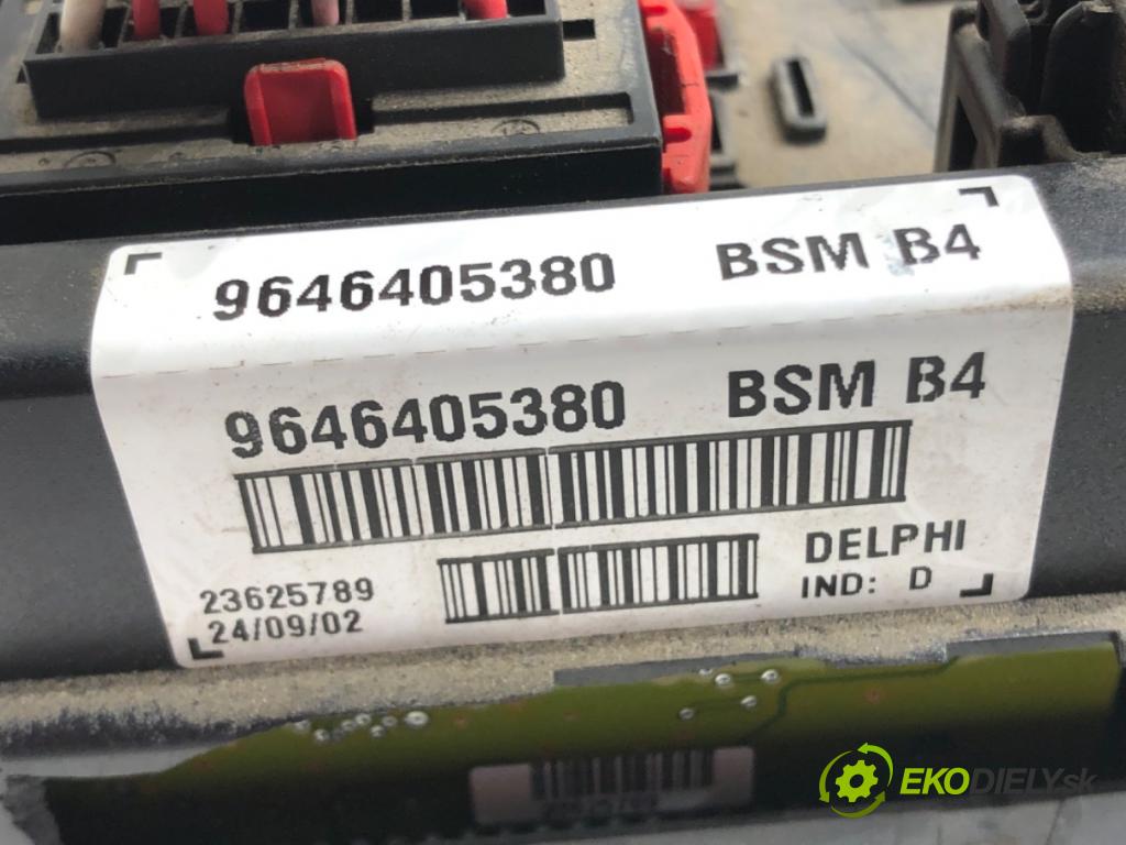 PEUGEOT 307 SW (3H) 2002 - 2009    2.0 16V 100 kW [136 KM] benzyna 2002 - 2005  Modul BSM 9646405380 (Ostatné)