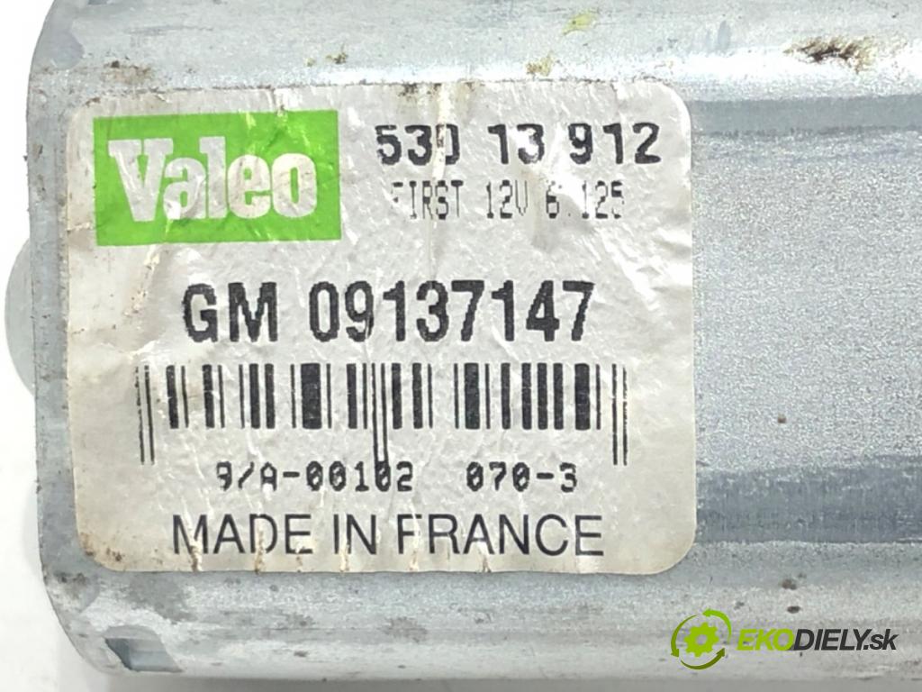 OPEL ZAFIRA A nadwozie wielkoprzestrzenne (MPV) (T98) 1999 - 2005    2.0 DTI 16V (F75) 74 kW [101 KM] olej napędowy 2000 - 2005  motor stěračů zadní část