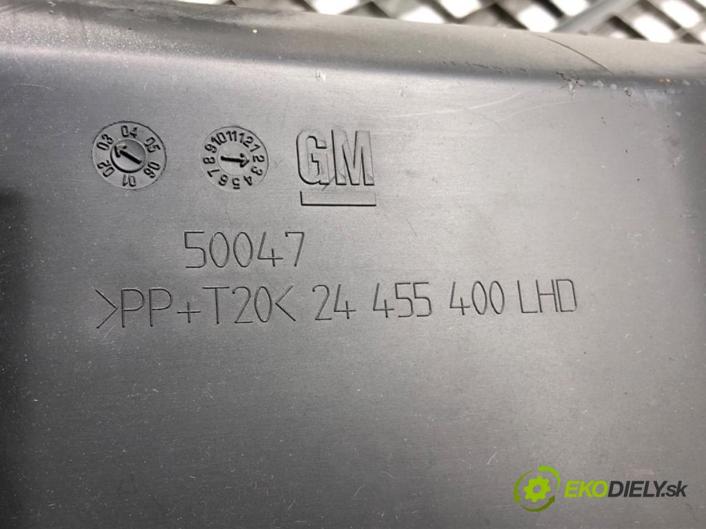 OPEL ZAFIRA A nadwozie wielkoprzestrzenne (MPV) (T98) 1999 - 2005    2.0 DTI 16V (F75) 74 kW [101 KM] olej napędowy 2000 - 2005  Priehradka, kastlík spolujazdca 24455400 (Priehradky, kastlíky)