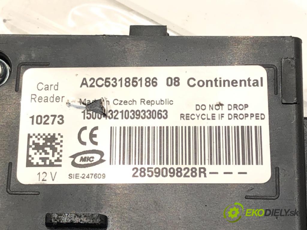 RENAULT GRAND SCÉNIC III (JZ0/1_) 2009 - 2022    2.0 dCi (JZ0Y) 110 kW [150 KM] olej napędowy 2009 - 2022  spinačka 285909828R (Spínacie skrinky a kľúče)