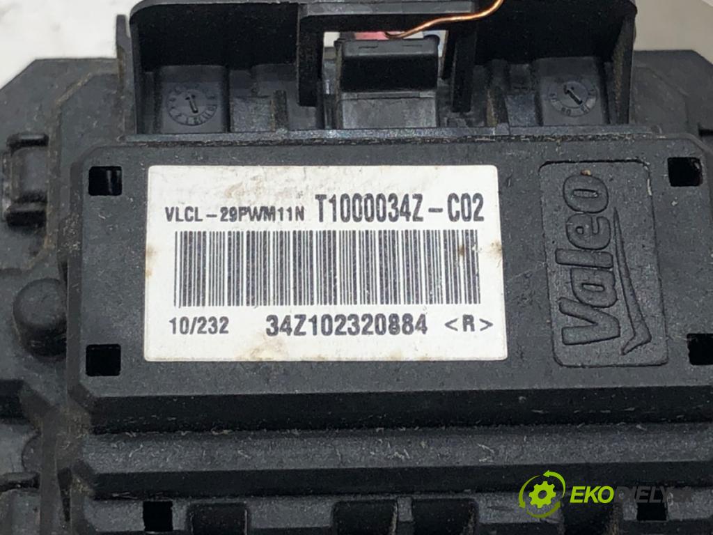 RENAULT GRAND SCÉNIC III (JZ0/1_) 2009 - 2022    2.0 dCi (JZ0Y) 110 kW [150 KM] olej napędowy 2009 - 2022  odpor rezistor topení vzduchu T1000034Z (Odpory topení)