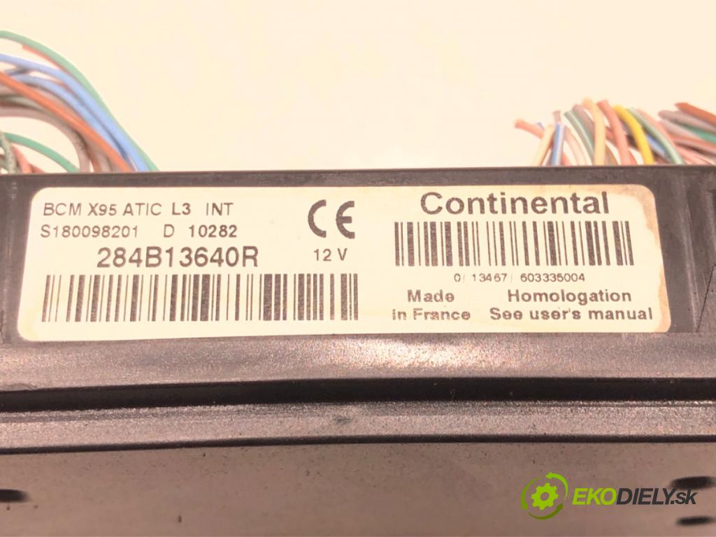 RENAULT GRAND SCÉNIC III (JZ0/1_) 2009 - 2022    2.0 dCi (JZ0Y) 110 kW [150 KM] olej napędowy 2009 - 2022  Modul BCM 284B13640R (Ostatné)