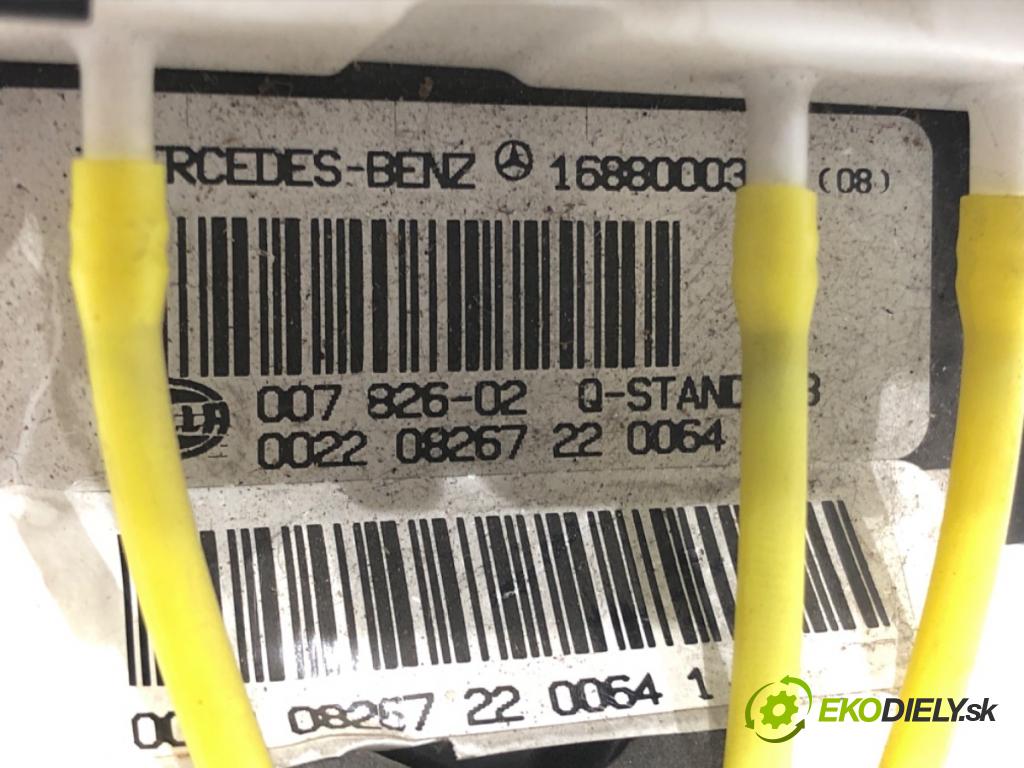 MERCEDES-BENZ KLASA A (W168) 1997 - 2005    A 170 CDI (168.009, 168.109) 70 kW [95 KM] olej napędowy 2001 - 2004  pumpa centrálneho zámku 1688000348 (Riadiace jednotky centrálneho zámku)