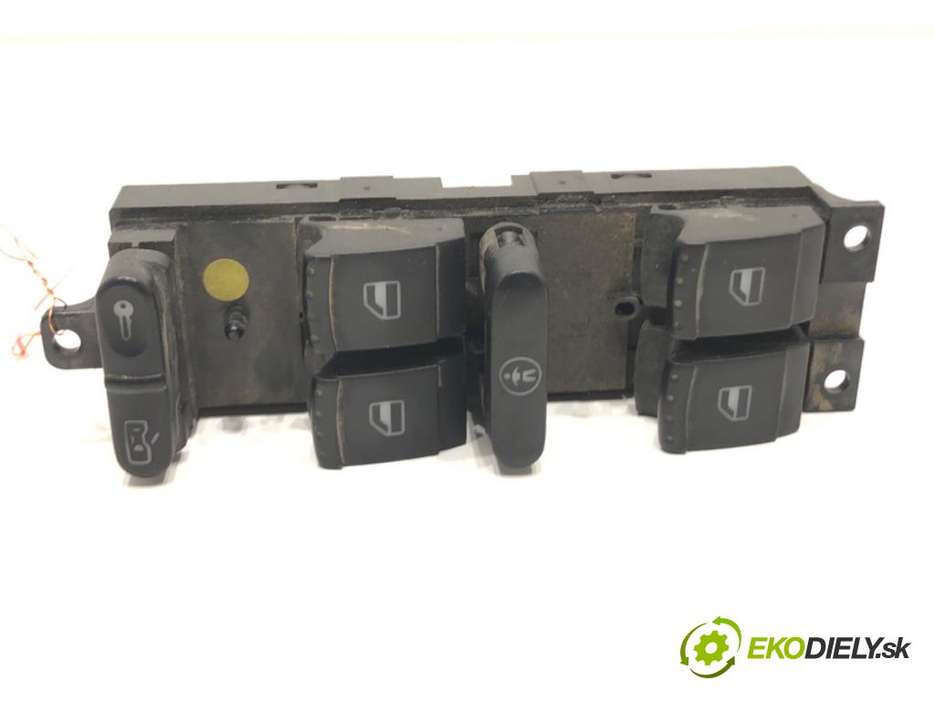 VW SHARAN (7M8, 7M9, 7M6) 1995 - 2010    1.9 TDI 85 kW [115 KM] olej napędowy 2000 - 2010  Prepínač okien 7M3959857B (Prepínače, spínače, tlačidlá a ovládače kúrenia)