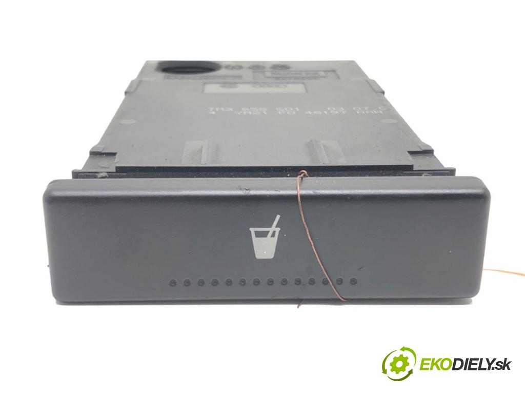 VW SHARAN (7M8, 7M9, 7M6) 1995 - 2010    1.9 TDI 85 kW [115 KM] olej napędowy 2000 - 2010  Držiak na nápoje 7M3858601 (Úchyty, držiaky na nápoje)