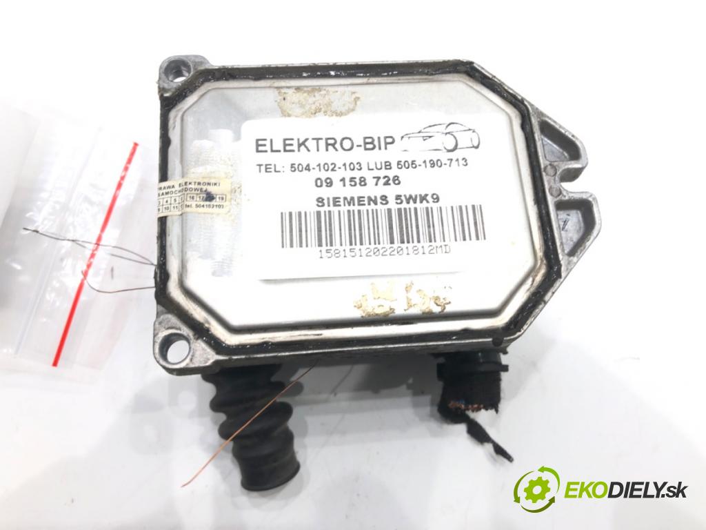 OPEL ZAFIRA A nadwozie wielkoprzestrzenne (MPV) (T98) 1999 - 2005    1.8 16V (F75) 92 kW [125 KM] benzyna 2000 - 2005  riadiaca jednotka Motor 09158726 (Riadiace jednotky)