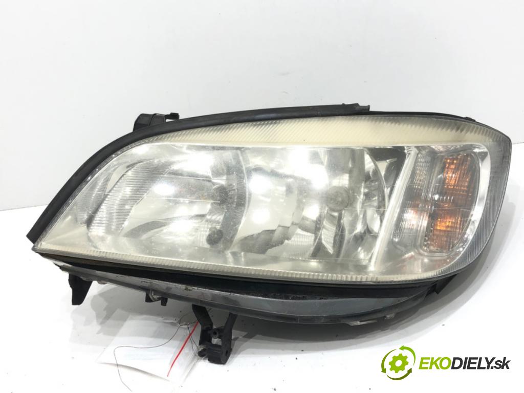OPEL ZAFIRA A nadwozie wielkoprzestrzenne (MPV) (T98) 1999 - 2005    1.8 16V (F75) 92 kW [125 KM] benzyna 2000 - 2005  Svetlomet ľavy predný 90582021