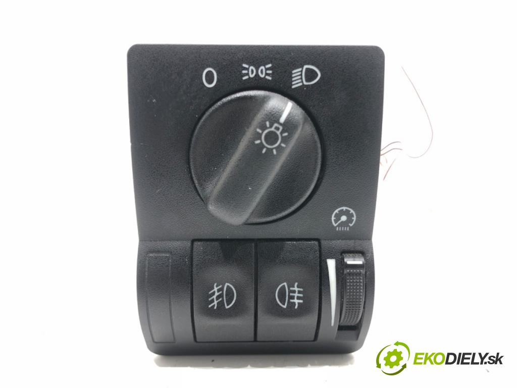 OPEL ASTRA G liftback (T98) 1998 - 2009    1.6 LPG (F48) 62 kW [84 KM] Benzyna / gaz samochodowy (LPG) 1998 - 2005  spínač světel 24421188