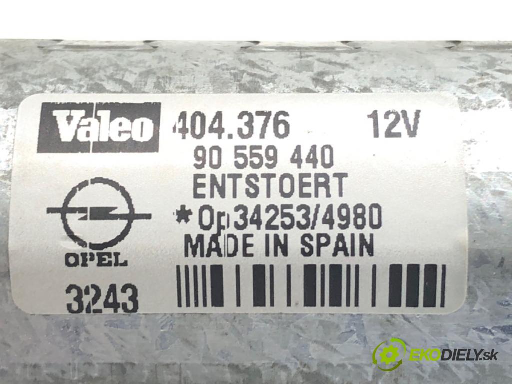 OPEL ASTRA G liftback (T98) 1998 - 2009    1.6 LPG (F48) 62 kW [84 KM] Benzyna / gaz samochodowy (LPG) 1998 - 2005  motor stěračů zadní část
