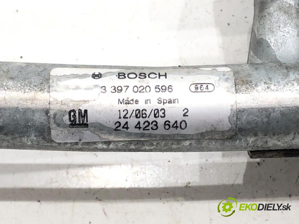 OPEL ASTRA G liftback (T98) 1998 - 2009    1.6 LPG (F48) 62 kW [84 KM] Benzyna / gaz samochodowy (LPG) 1998 - 2005  Mechanizmus stieračov predný  (Motorčeky stieračov predné)