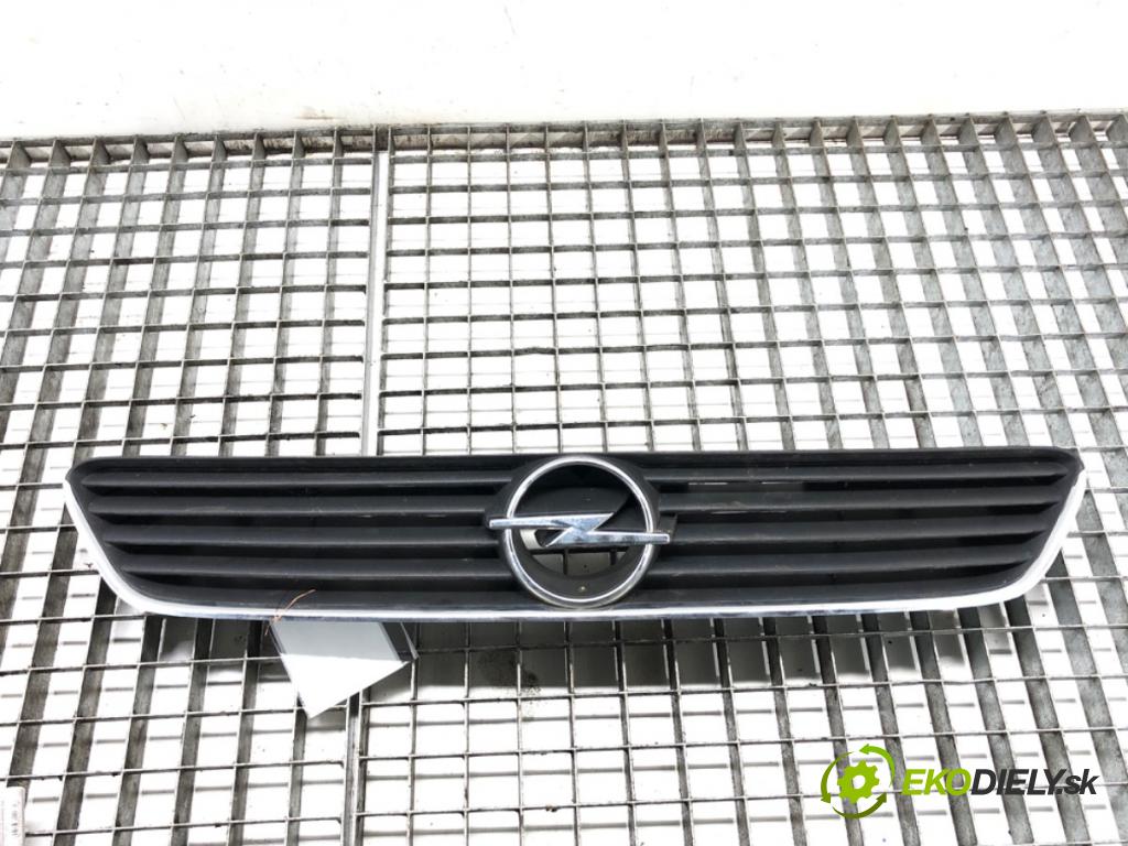 OPEL ASTRA G liftback (T98) 1998 - 2009    1.6 LPG (F48) 62 kW [84 KM] Benzyna / gaz samochodowy (LPG) 1998 - 2005  mřížka maska 90587100 (Mřížky (masky) chladičů)