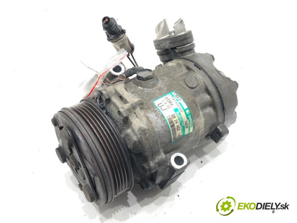 OPEL ASTRA G liftback (T98) 1998 - 2009    1.6 LPG (F48) 62 kW [84 KM] Benzyna / gaz samochodowy (LPG) 1998 - 2005  kompresor klimatizace 24462196 (Kompresory)