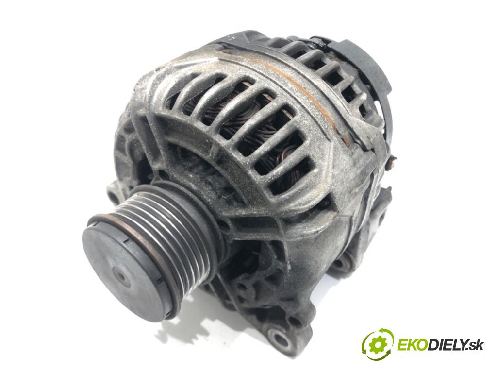 AUDI A3 (8L1) 1996 - 2006    1.9 TDI 66 kW [90 KM] olej napędowy 1996 - 2001  Alternátor 028903028E (Alternátory)