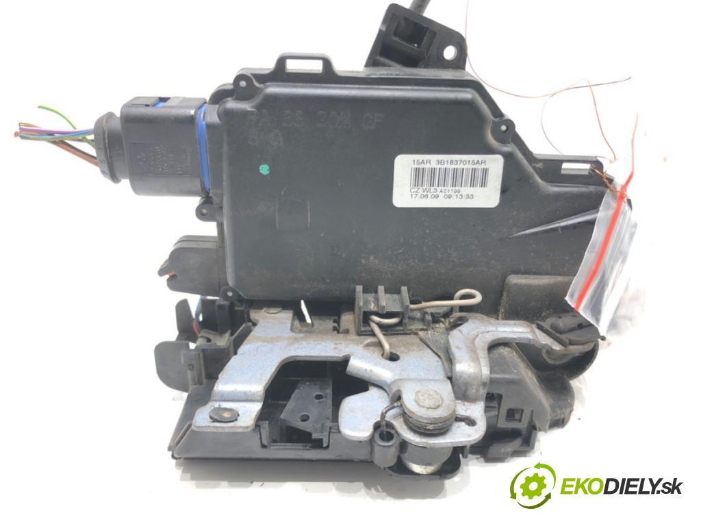 SKODA FABIA II (542) 2006 - 2014    1.4 TDI 59 kW [80 KM] olej napędowy 2007 - 2010  zámok dveře levý přední část 3B1837015AR