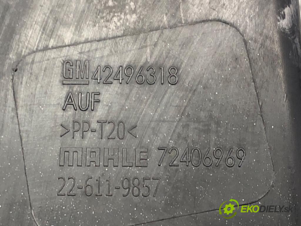 OPEL ASTRA K Sports Tourer (B16) 2015 - 2022    1.6 CDTi (35) 81 kW [110 KM] olej napędowy 2015 - 2022  Obal filtra vzduchu 42496318 (Obaly filtrov vzduchu)