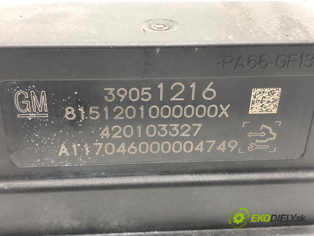 OPEL ASTRA K Sports Tourer (B16) 2015 - 2022    1.6 CDTi (35) 81 kW [110 KM] olej napędowy 2015 - 2022  Modul PDC 39051216 (Ostatné)