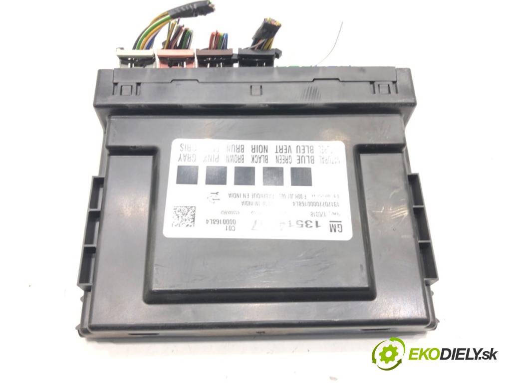 OPEL ASTRA K Sports Tourer (B16) 2015 - 2022    1.6 CDTi (35) 81 kW [110 KM] olej napędowy 2015 - 2022  Modul komfortu 13514637 (Moduly komfortu)