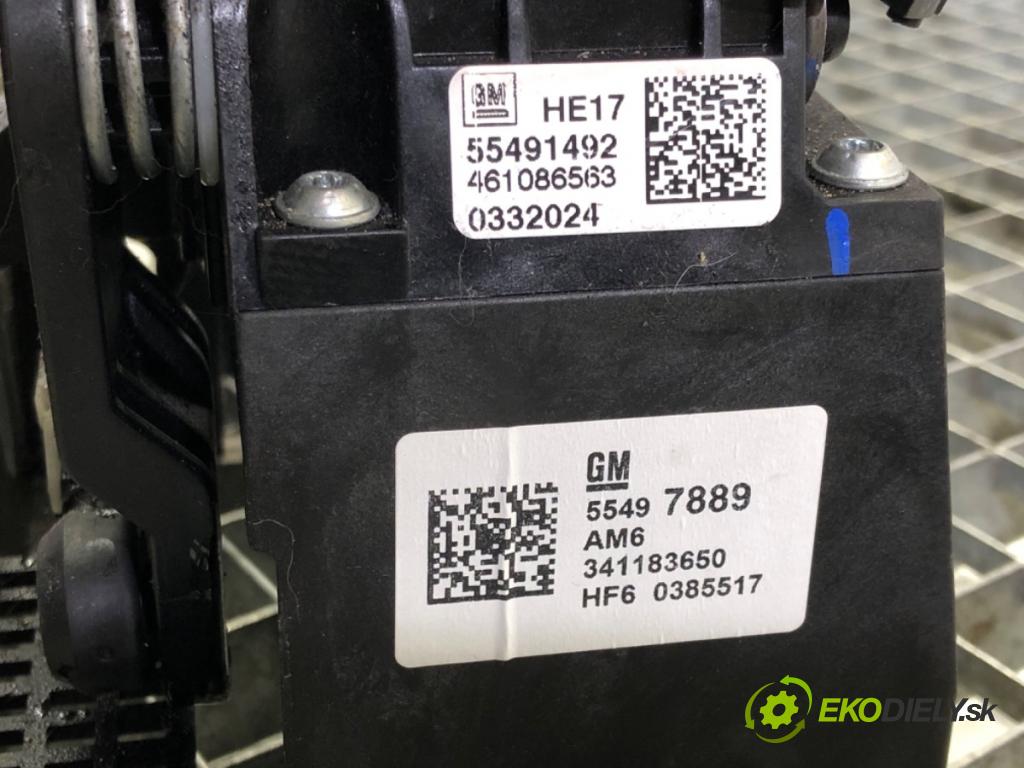 OPEL ASTRA K Sports Tourer (B16) 2015 - 2022    1.6 CDTi (35) 81 kW [110 KM] olej napędowy 2015 - 2022  Kulisa 55491492 (Rýchlostné páky / kulisy)