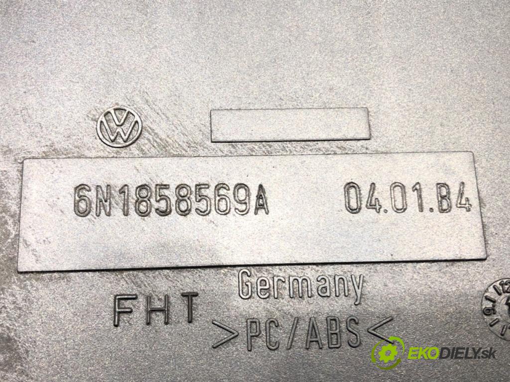 VW POLO (6N2) 1999 - 2001    1.4 TDI 55 kW [75 KM] olej napędowy 1999 - 2001  Držiak na nápoje 6N1858569A (Úchyty, držiaky na nápoje)