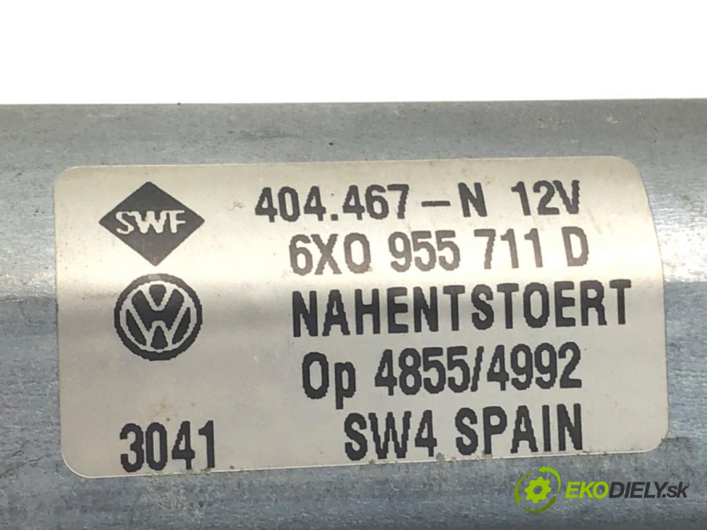 VW POLO (6N2) 1999 - 2001    1.4 TDI 55 kW [75 KM] olej napędowy 1999 - 2001  motor stěračů zadní část 6X0955711D