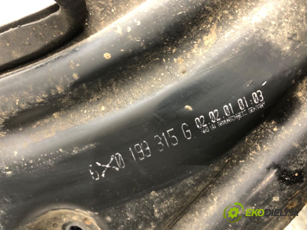 VW POLO (6N2) 1999 - 2001    1.4 TDI 55 kW [75 KM] olej napędowy 1999 - 2001  výztuha pod motor 6X0199315G (Výztuhy přední)