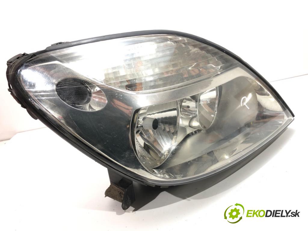 RENAULT SCÉNIC I nadwozie wielkoprzestrzenne (MPV) (JA0/1_, FA0_) 1999 - 2010    1.9 dCi (JA05, JA1F) 75 kW [102 KM] olej napędowy 1999 - 2003  Svetlomet pravy predný 