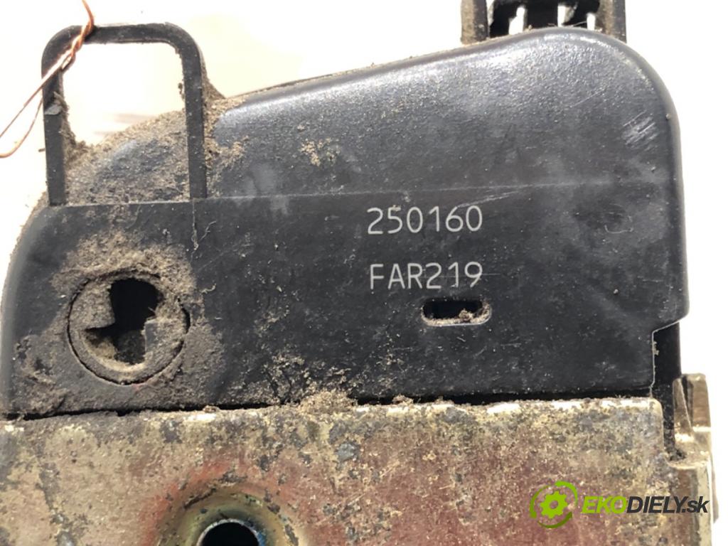 NISSAN PRIMERA (P12) 2002 - 2022    1.8 LPG 85 kW [115 KM] Benzyna / gaz samochodowy (LPG) 2002 - 2022  zámok dveře levý zadní část