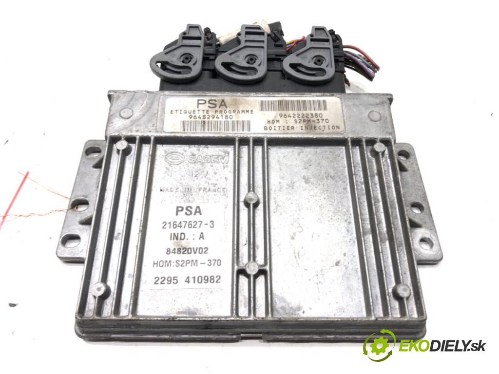 CITROEN C3 I (FC_, FN_) 2002 - 2022    1.4 i 54 kW [73 KM] benzyna 2002 - 2010  riadiaca jednotka Motor 9648294180 (Riadiace jednotky)