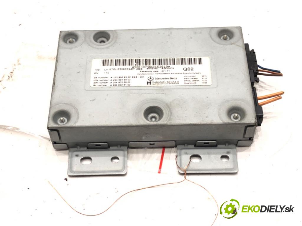 MERCEDES-BENZ KLASA C (W204) 2007 - 2015    C 180 CGI (204.031) 115 kW [156 KM] benzyna 2008 - 2014  Zosilňovač A2049015902 (Zosilňovače)