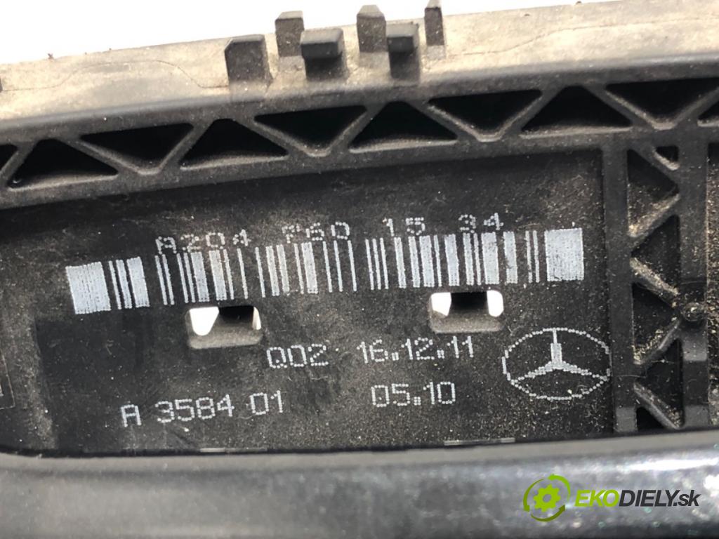 MERCEDES-BENZ KLASA C (W204) 2007 - 2015    C 180 CGI (204.031) 115 kW [156 KM] benzyna 2008 - 2014  Kľučka vonkajšia ľavy predný A2047601534