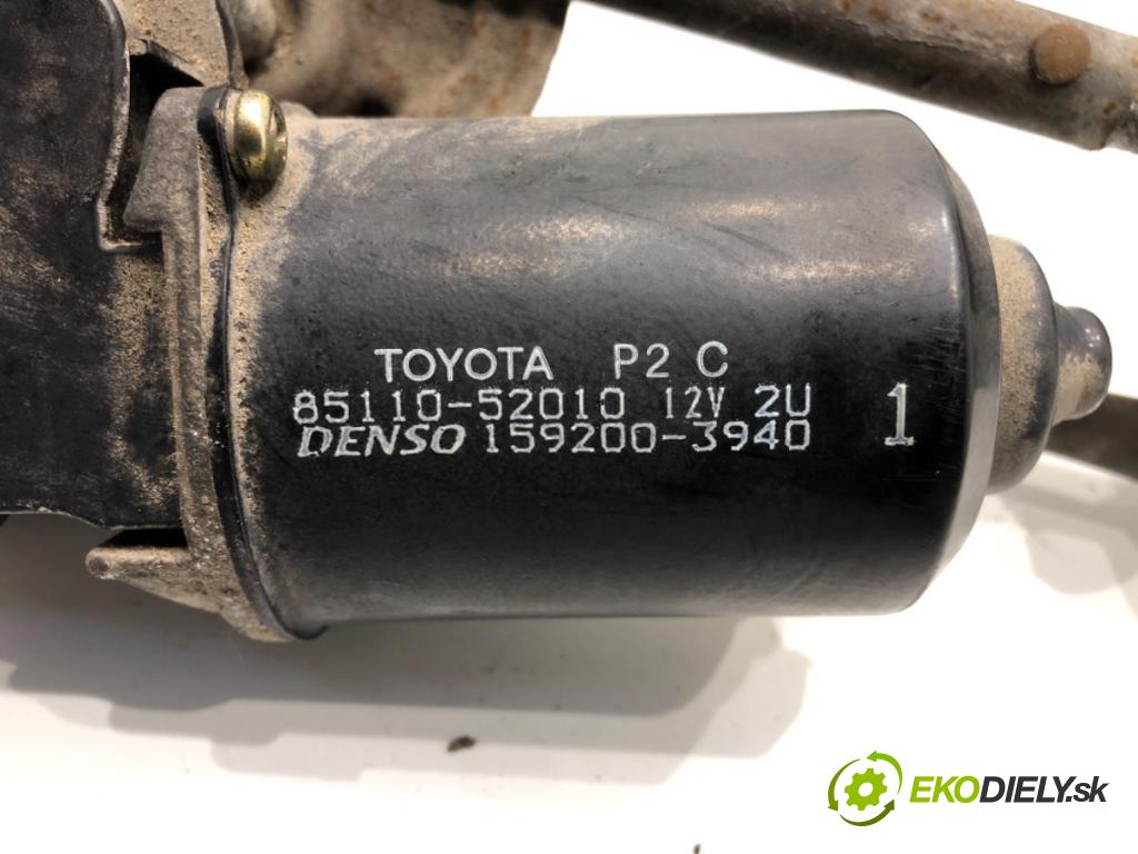 TOYOTA YARIS (_P1_) 1999 - 2005    1.0 (SCP10_) 50 kW [68 KM] benzyna 1999 - 2005  Mechanizmus stieračov predný 85110-52010 (Motorčeky stieračov predné)