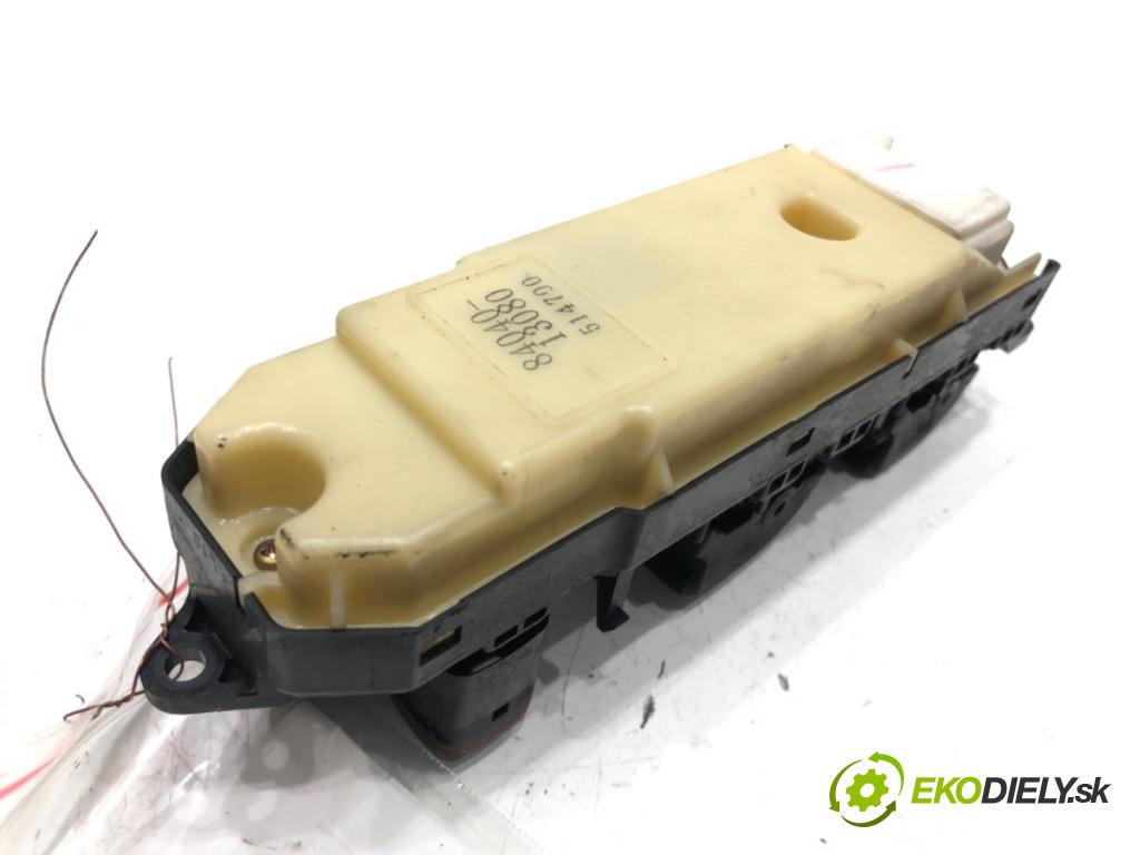TOYOTA COROLLA Verso (_E12_) 2001 - 2007    2.0 D-4D (CDE120_) 66 kW [90 KM] olej napędowy 2002 - 2004  Prepínač okien 84040-13080 (Prepínače, spínače, tlačidlá a ovládače kúrenia)