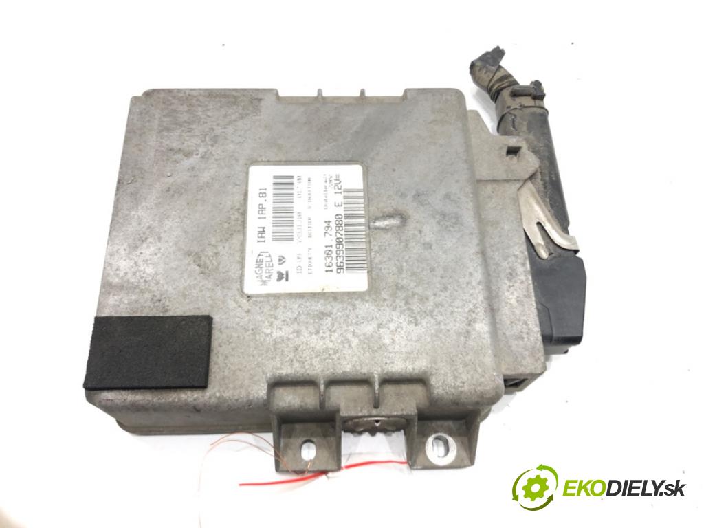 PEUGEOT 206 liftback (2A/C) 1998 - 2012    1.4 i 55 kW [75 KM] benzyna 1998 - 2012  riadiaca jednotka Motor 9639907880 (Riadiace jednotky)