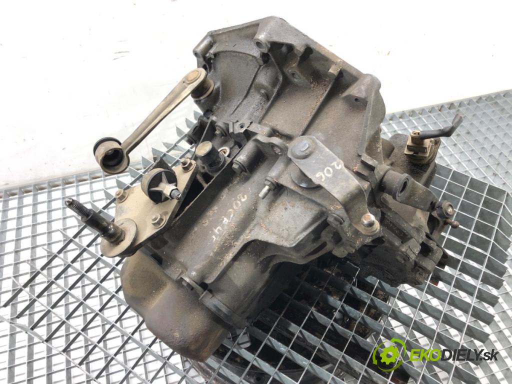 PEUGEOT 206 liftback (2A/C) 1998 - 2012    1.4 i 55 kW [75 KM] benzyna 1998 - 2012  Prevodovka 20CE45 (Prevodovky)