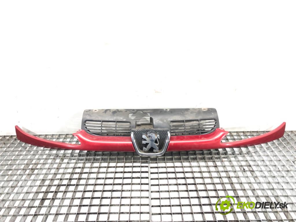 PEUGEOT 206 liftback (2A/C) 1998 - 2012    1.4 i 55 kW [75 KM] benzyna 1998 - 2012  mřížka maska  (Mřížky (masky) chladičů)